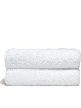 Luxury Ultra Soft 100% Cotton Hand Towels Set of 2 - Highly Absorbent Bath